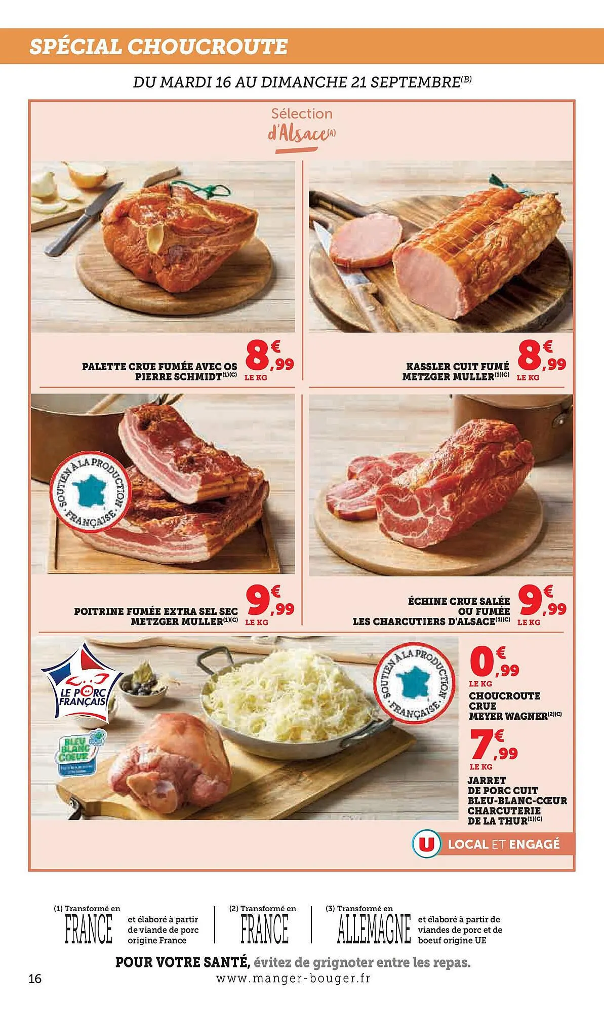 Catalogue Super U du 15 septembre au 28 septembre 2025 - Catalogue page 16