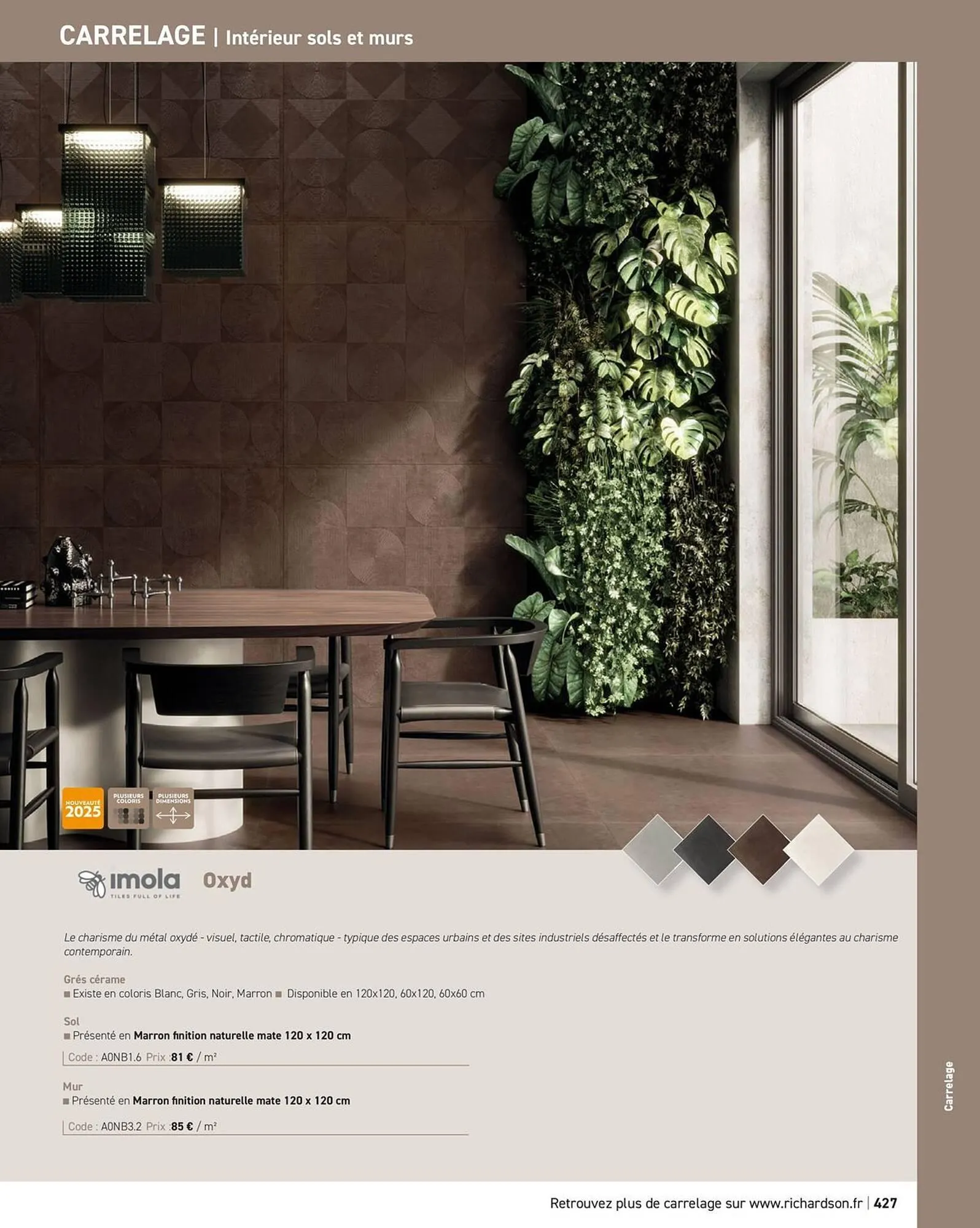 Catalogue Richardson du 11 avril au 31 décembre 2025 - Catalogue page 429