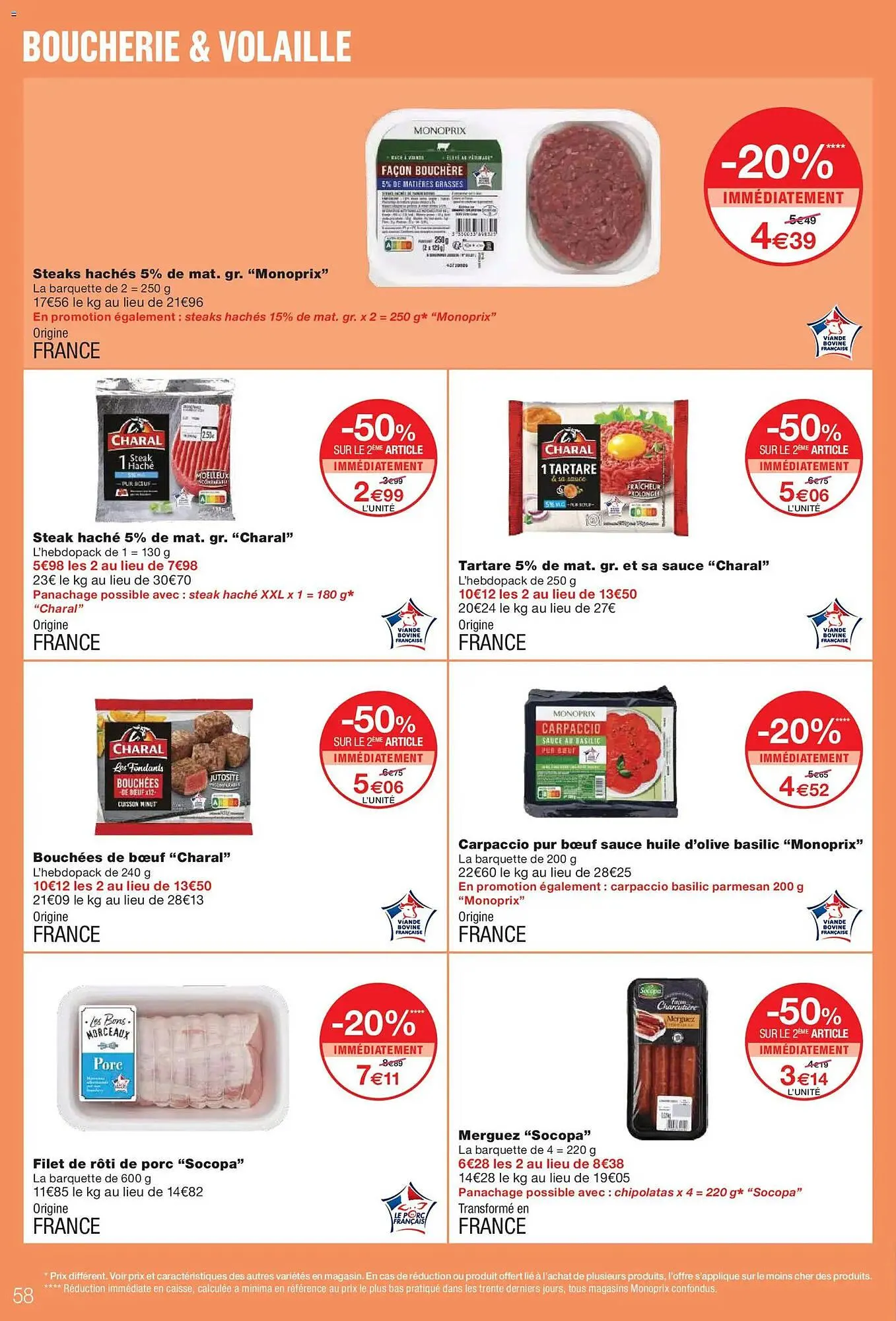 Catalogue Monoprix du 19 mai au 31 mai 2026 - Catalogue page 58
