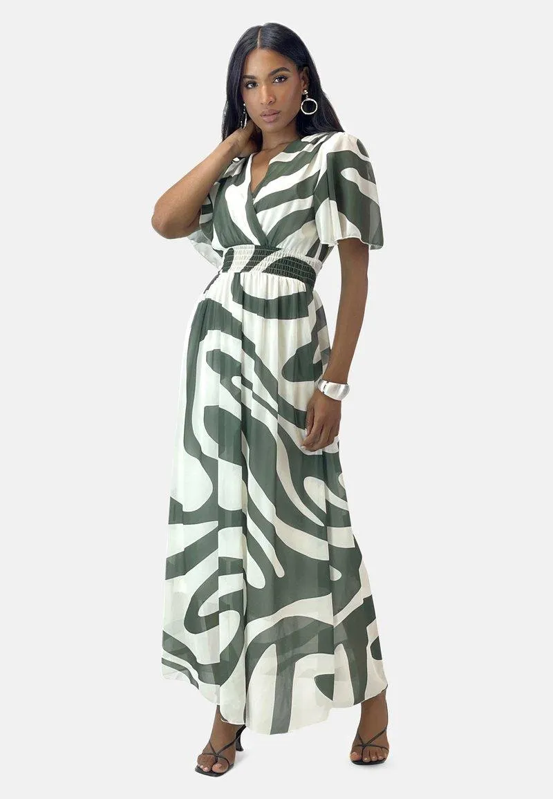 Robe longue - camouflage