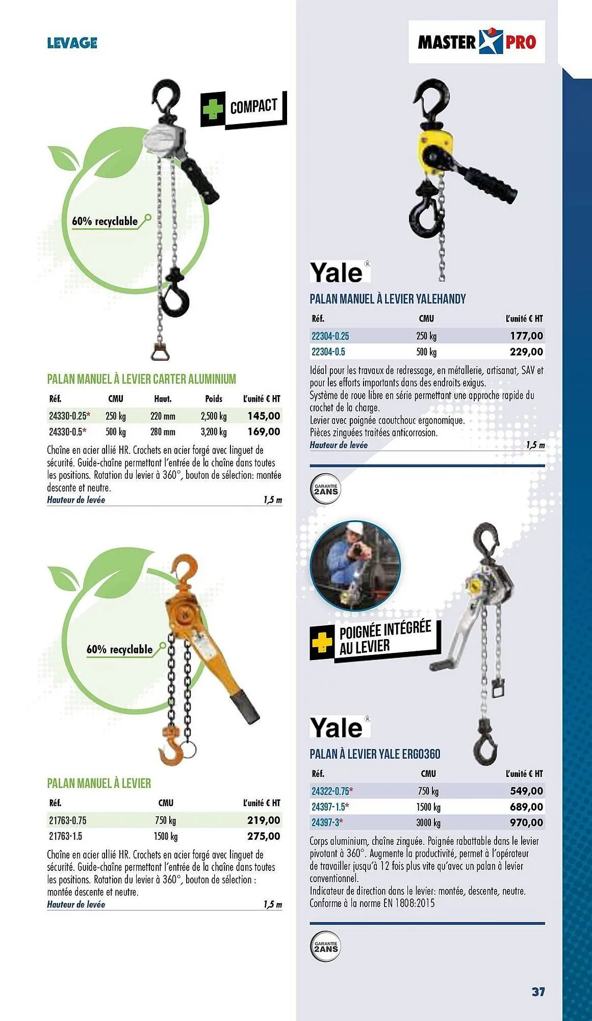 Catalogue Master Pro du 3 janvier au 31 décembre 2025 - Catalogue page 39