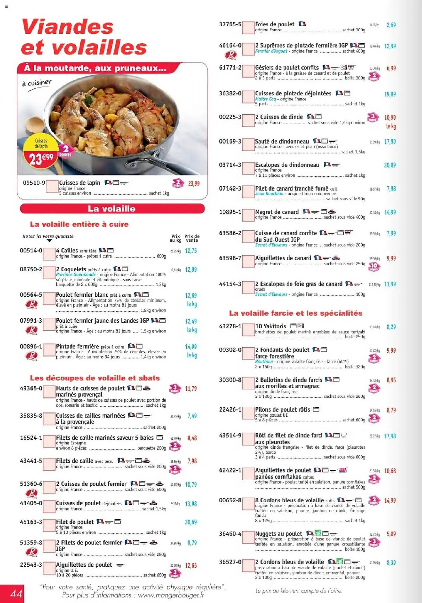 Catalogue Maximo du 2 mars au 29 mars 2026 - Catalogue page 44