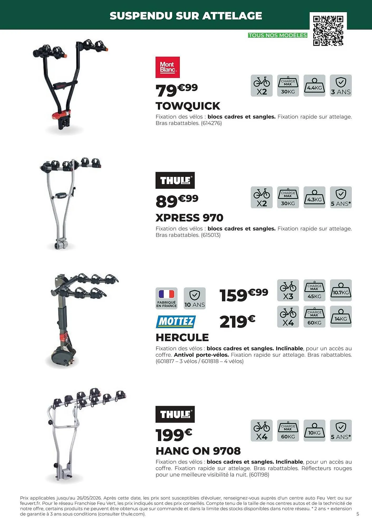 Catalogue Feu Vert du 13 avril au 31 décembre 2026 - Catalogue page 5