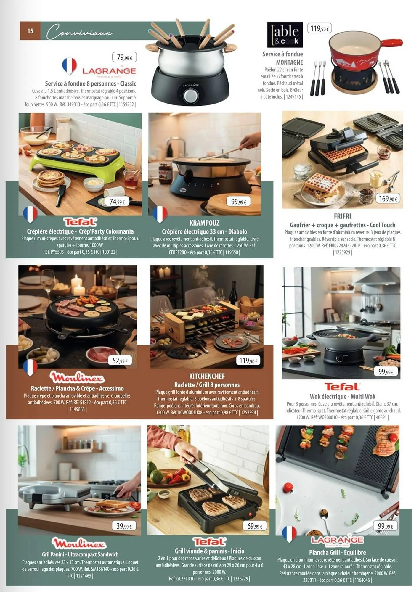 Catalogue Cuisine Plaisir du 1 avril au 31 mars 2027 - Catalogue page 15