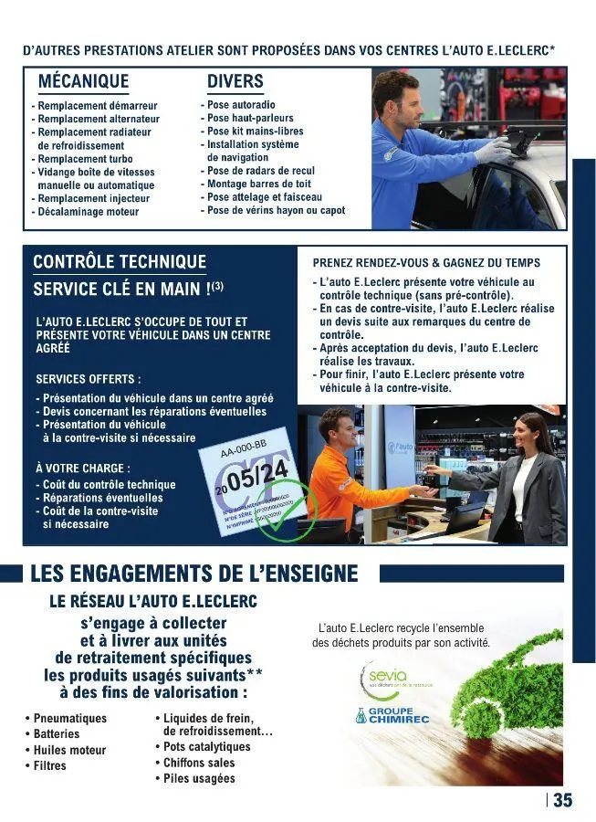 E. Leclerc du 22 avril au 28 mars 2026 - Catalogue page 35