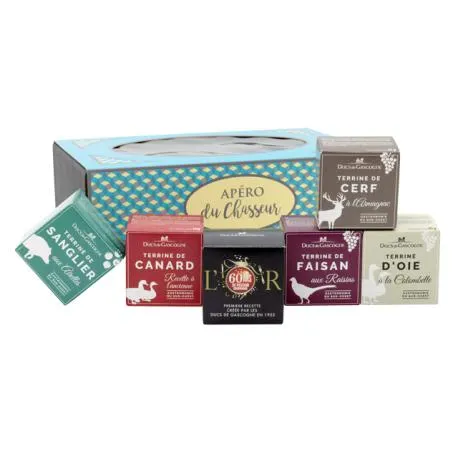 Coffret cadeau "Apéro du chasseur" - Idées gourmandes à offrir