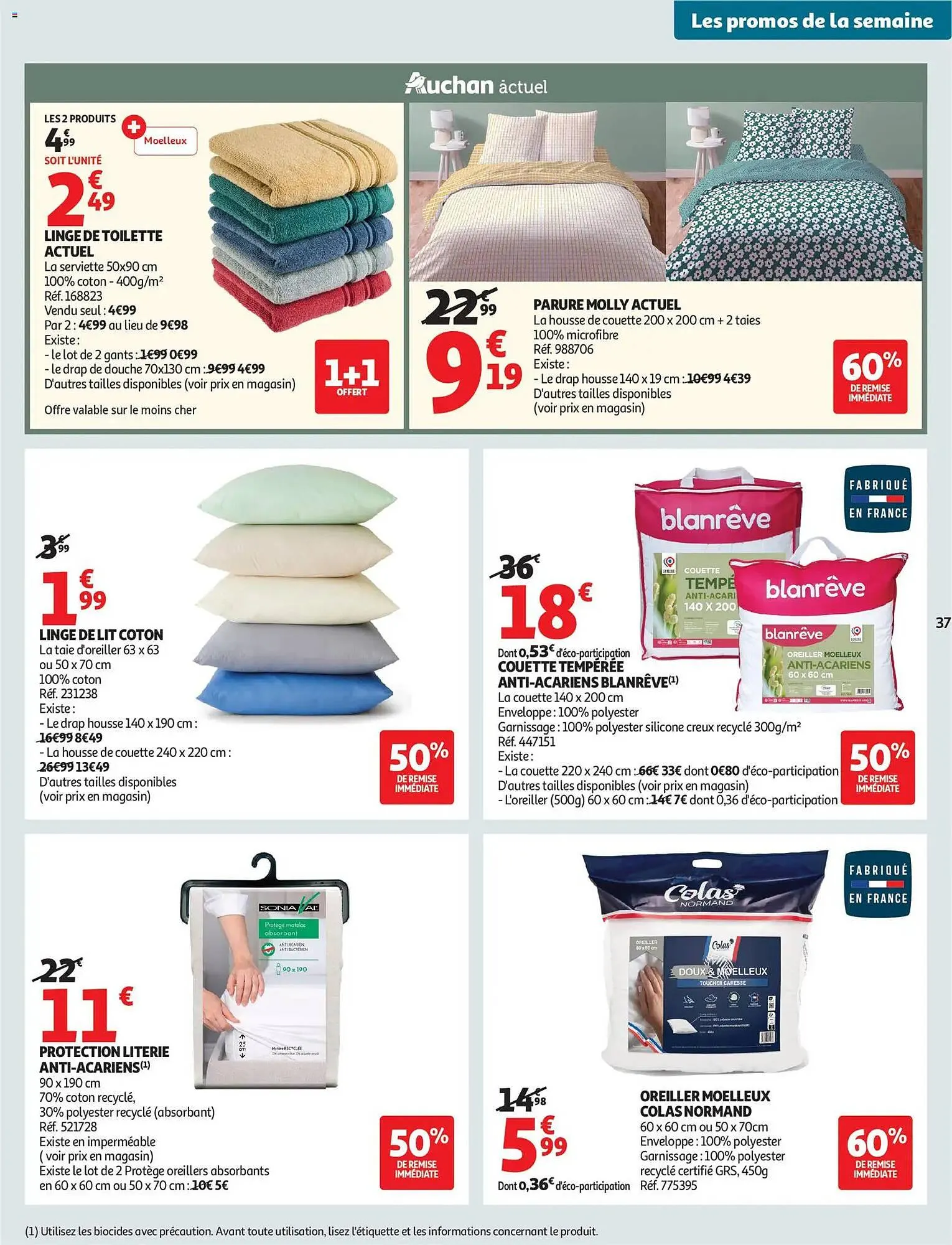 Catalogue Auchan du 17 mars au 22 mars 2026 - Catalogue page 37
