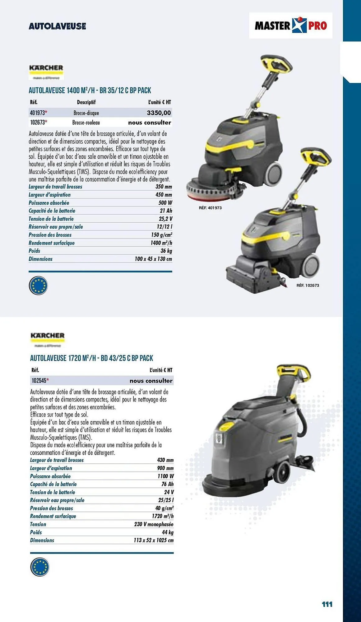 Catalogue Master Pro du 3 janvier au 31 décembre 2025 - Catalogue page 113