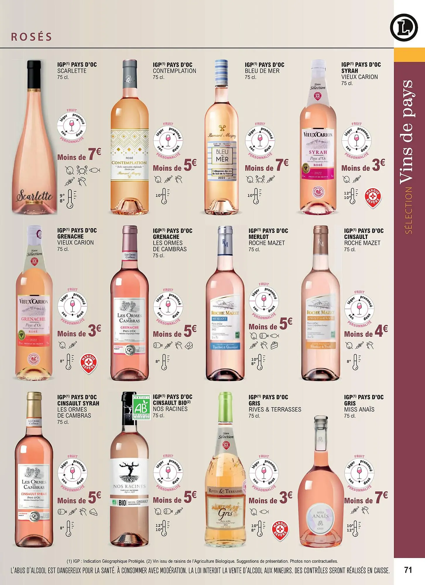 Catalogue E.Leclerc du 1 janvier au 31 décembre 2025 - Catalogue page 71