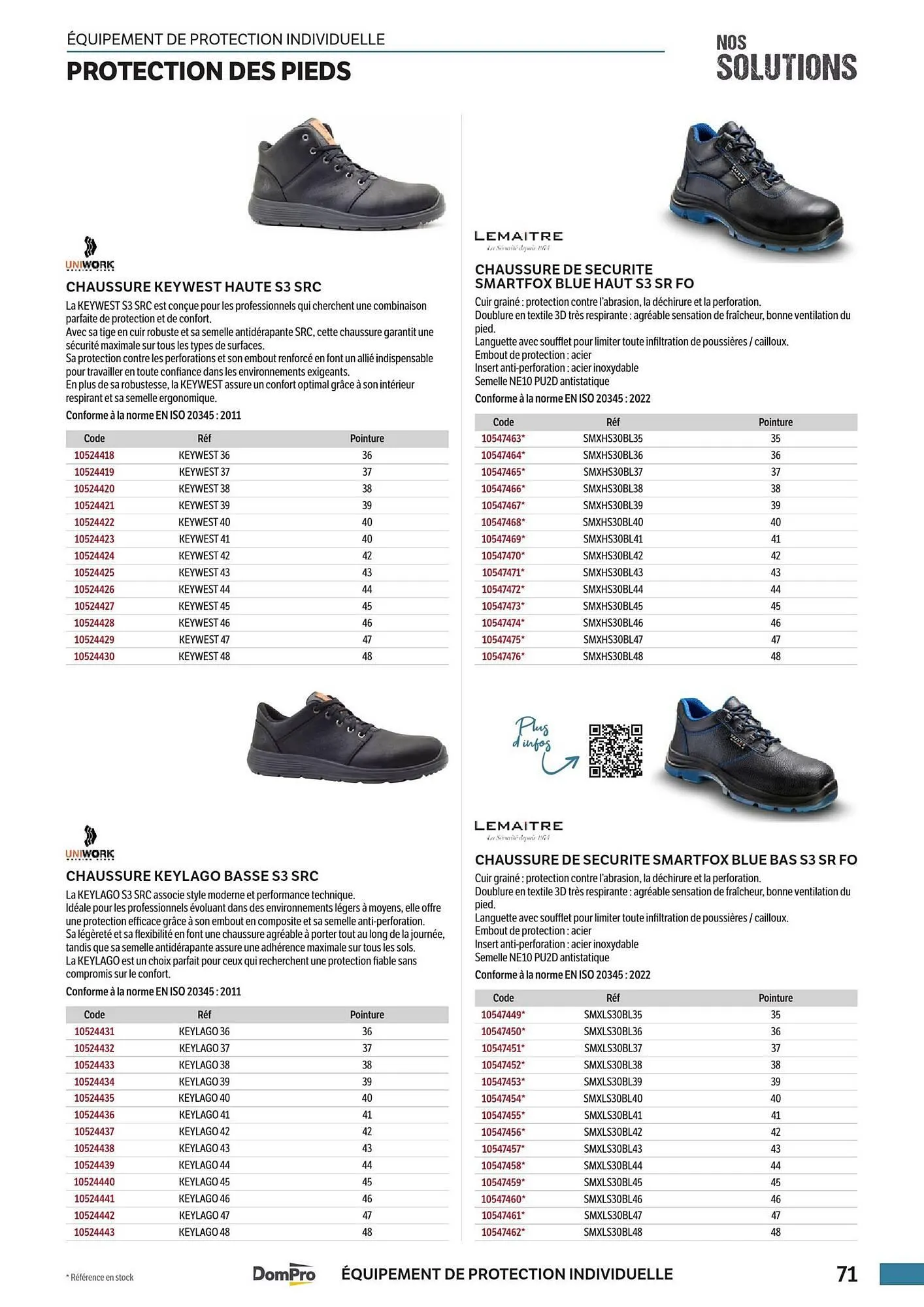 Catalogue DomPro du 23 janvier au 1 janvier 2027 - Catalogue page 71