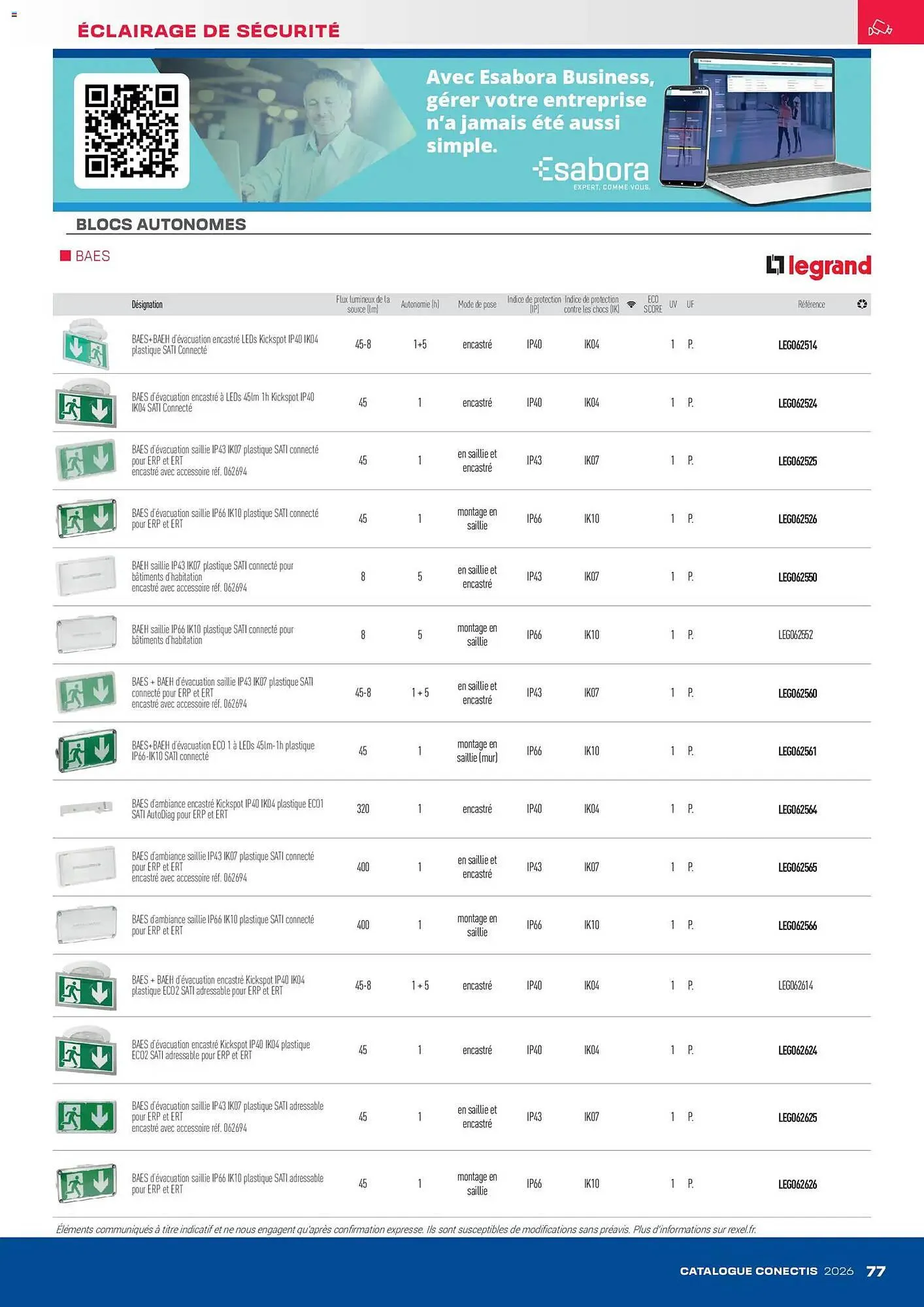 Catalogue Rexel du 10 avril au 31 décembre 2026 - Catalogue page 77