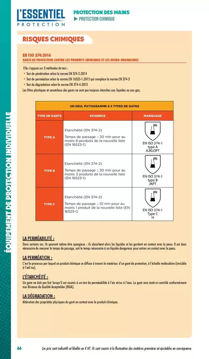 Essentiel Protection 2025 tarifé du 3 mars au 31 décembre 2025 - Catalogue page 68