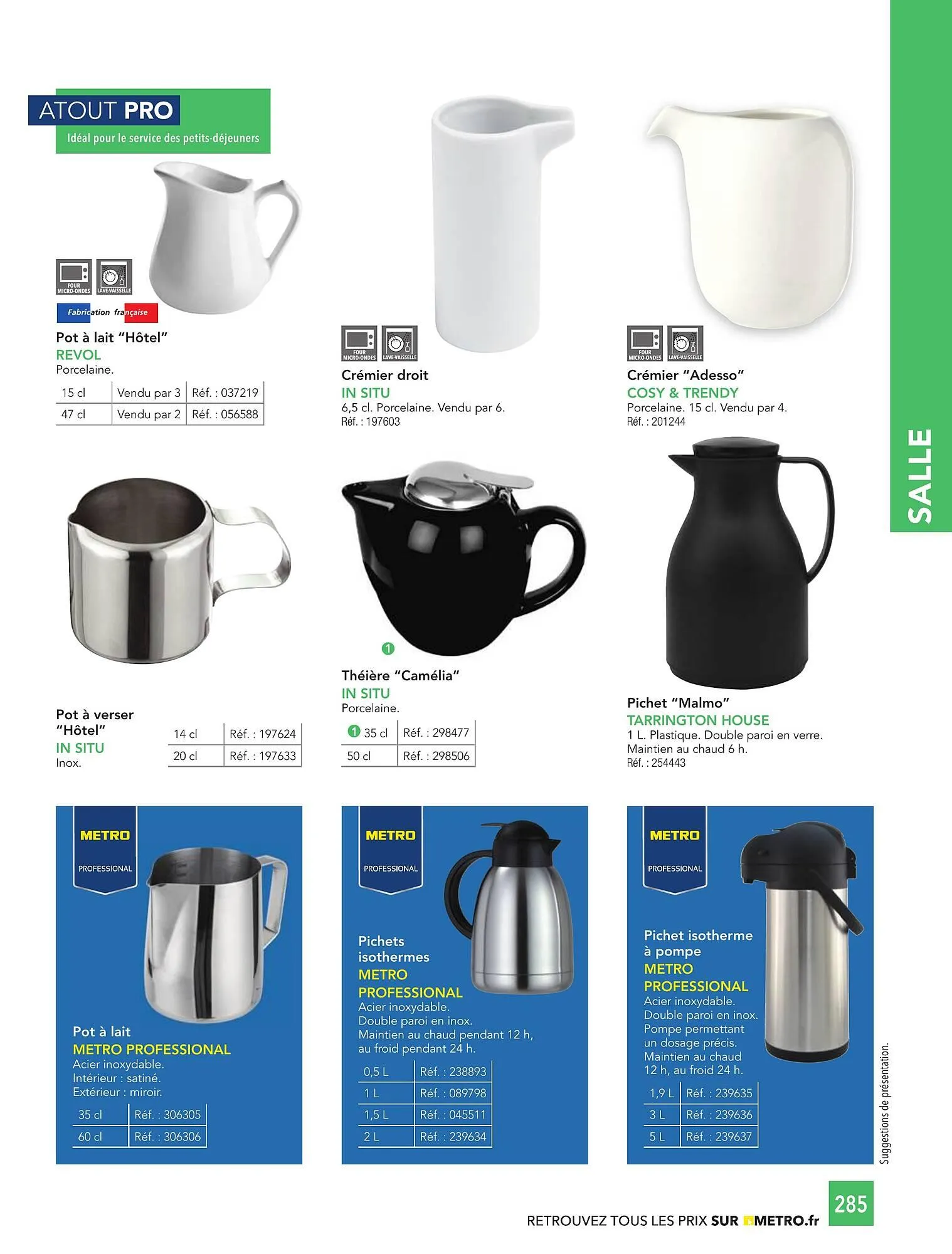 Catalogue METRO du 1 janvier au 31 décembre 2026 - Catalogue page 285