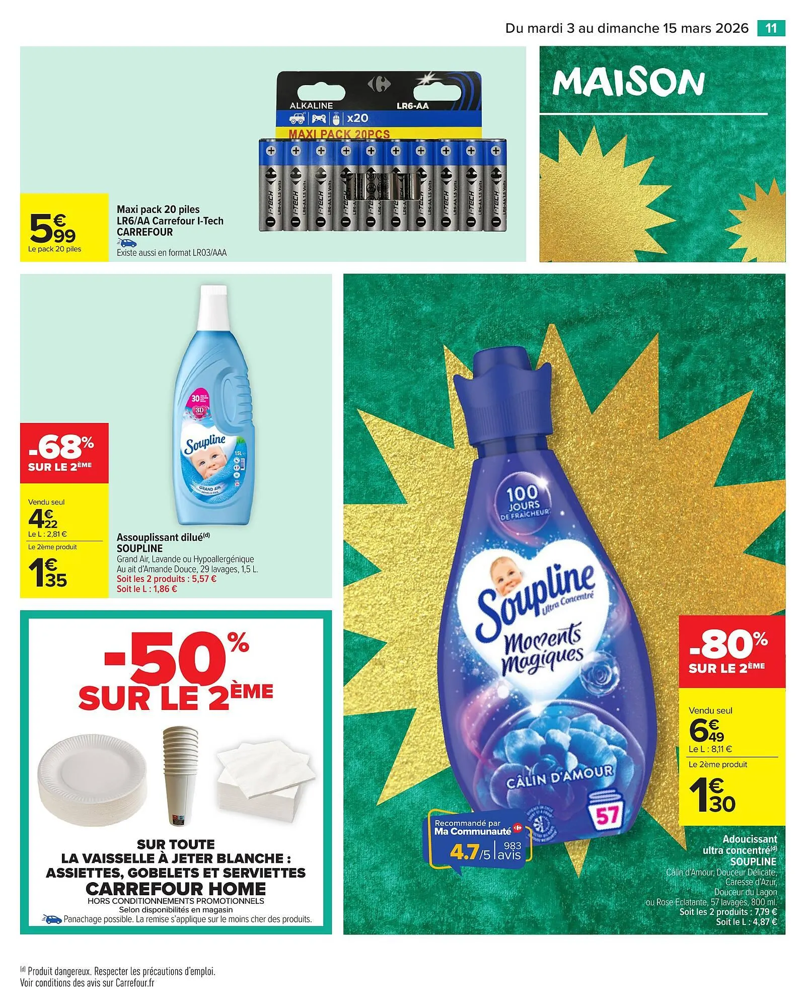 Catalogue Carrefour Market du 3 mars au 15 mars 2026 - Catalogue page 11