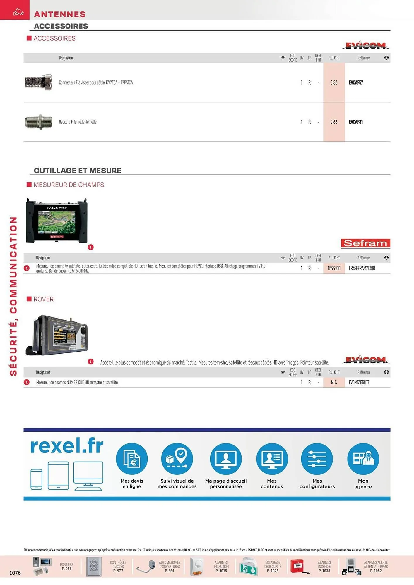 Catalogue Rexel du 31 octobre au 31 décembre 2025 - Catalogue page 122