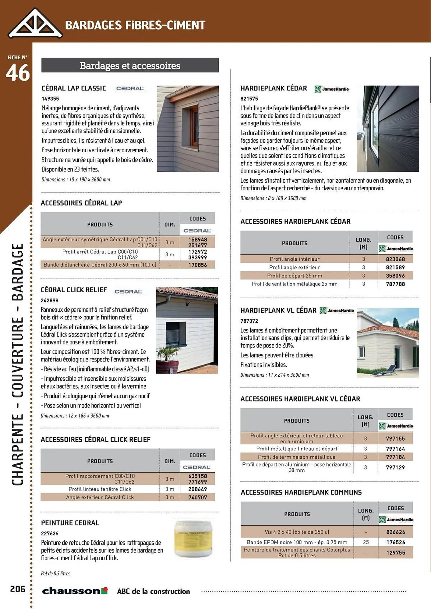 Catalogue Chausson Matériaux du 2 mai au 31 décembre 2025 - Catalogue page 208