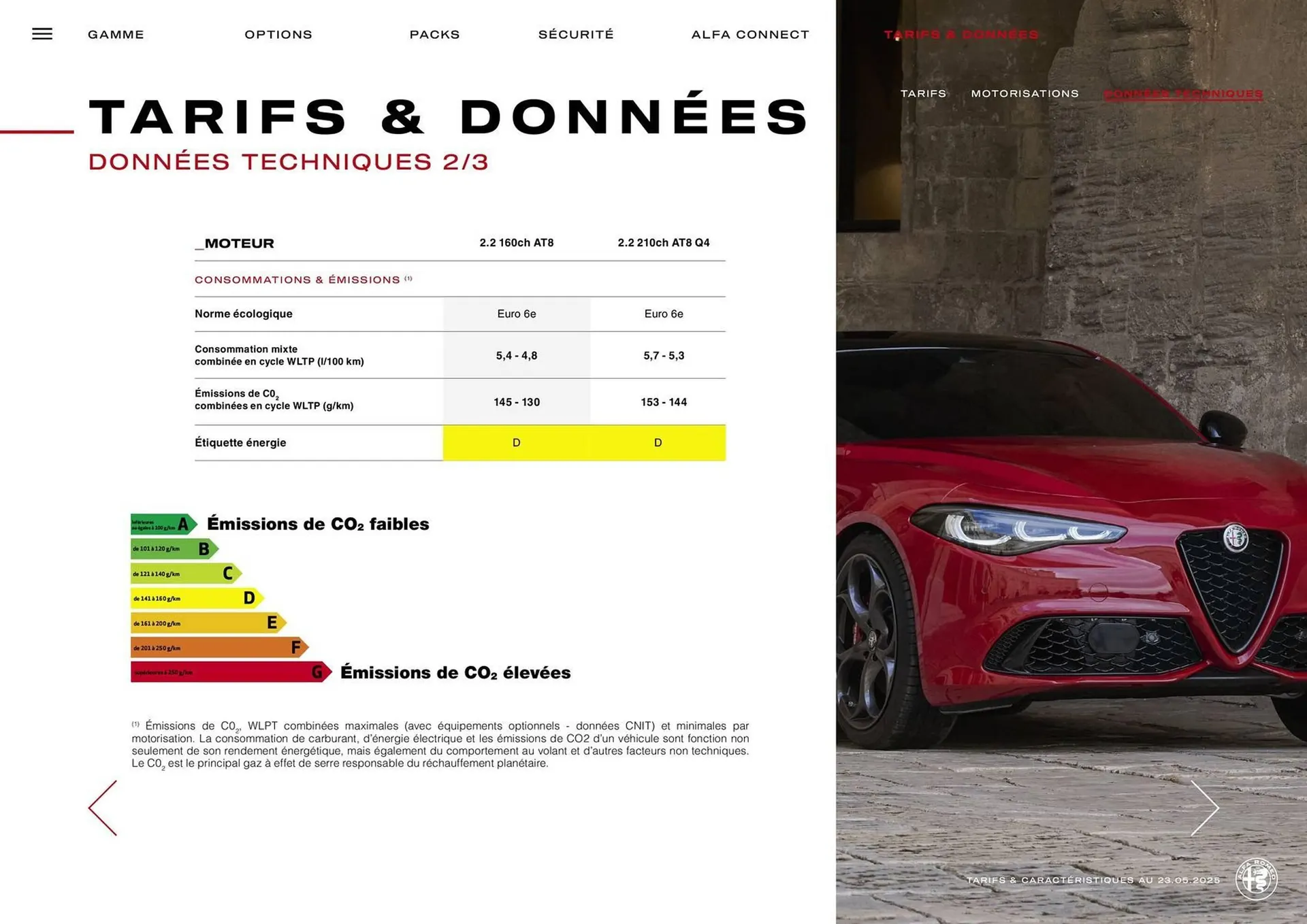 Catalogue Alfa Romeo du 7 juillet au 7 juillet 2026 - Catalogue page 20