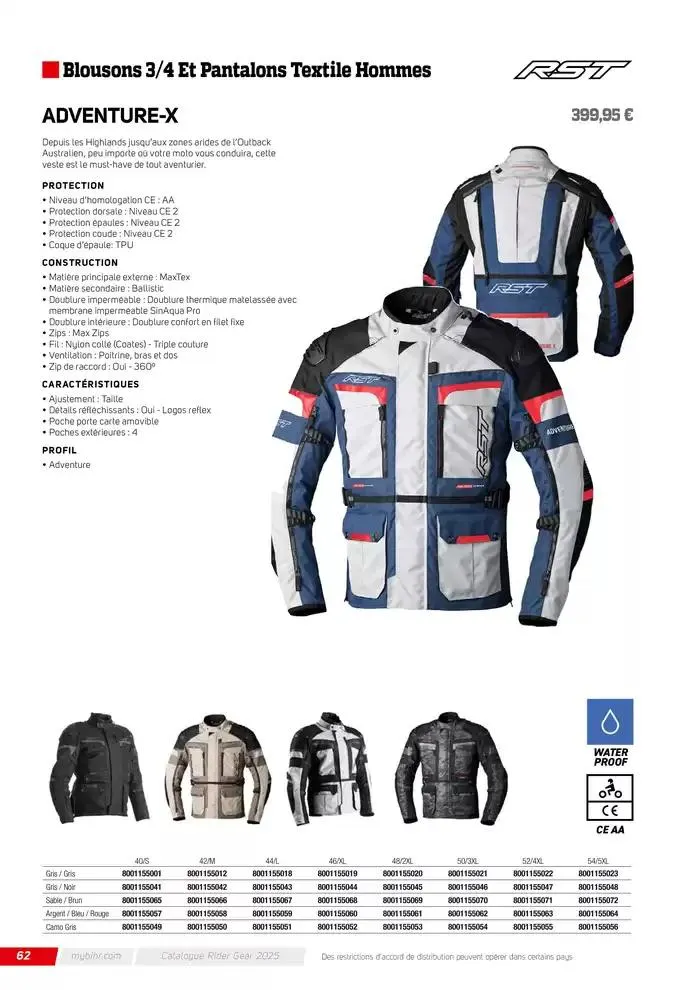 RST 2025 du 20 mars au 31 décembre 2025 - Catalogue page 62
