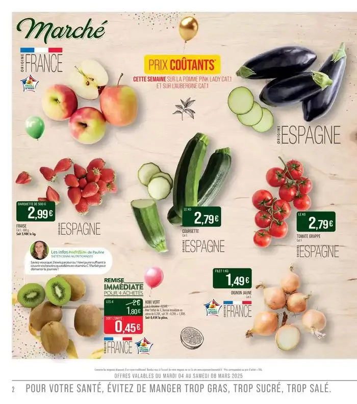 65 ANS ça se fête ! du 3 mars au 16 mars 2025 - Catalogue page 2