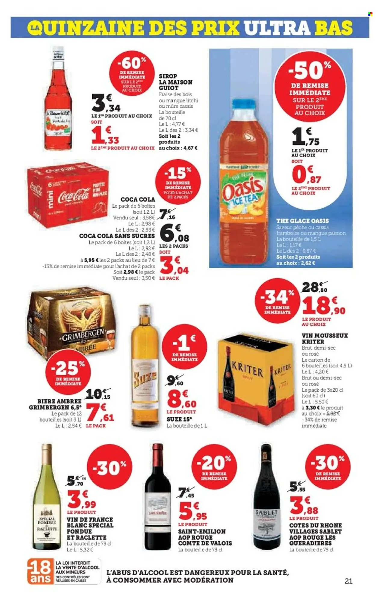 Catalogue Super U du 6 janvier au 18 janvier 2026 - Catalogue page 21
