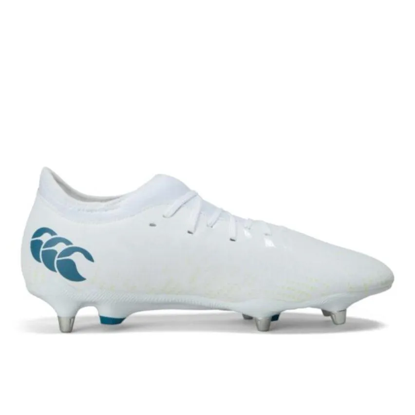 Chaussures Rugby Speed Infinite Team SG Crampons Hybrides Tout Terrain Blanc – Canterbury