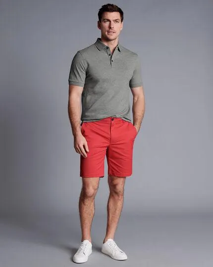 Cotton Shorts - Coral Pink