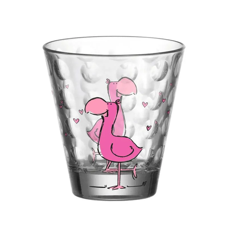 Verre Bambini Flamant 21cl bulle