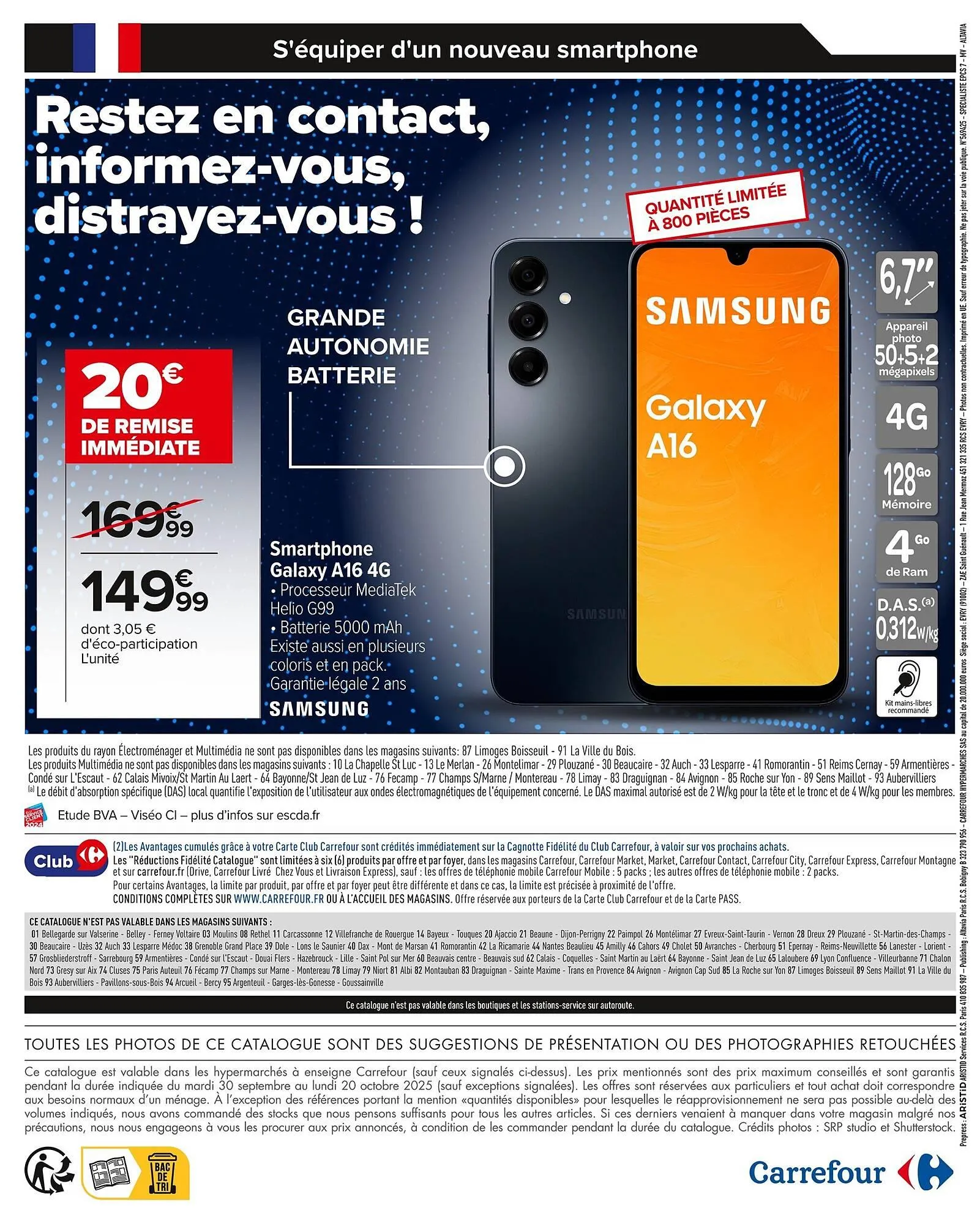 Catalogue Carrefour du 30 septembre au 20 octobre 2025 - Catalogue page 2