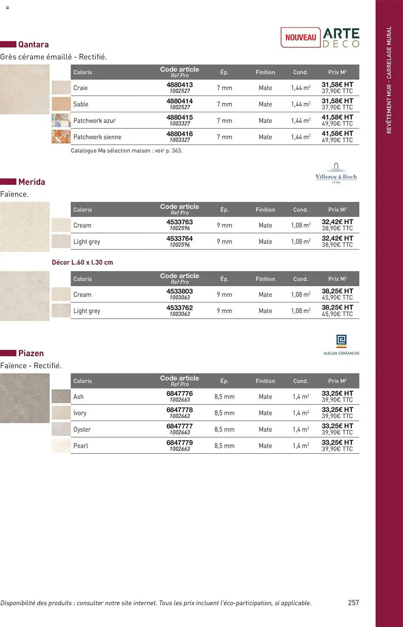 Catalogue Point P du 11 juillet au 31 décembre 2025 - Catalogue page 257