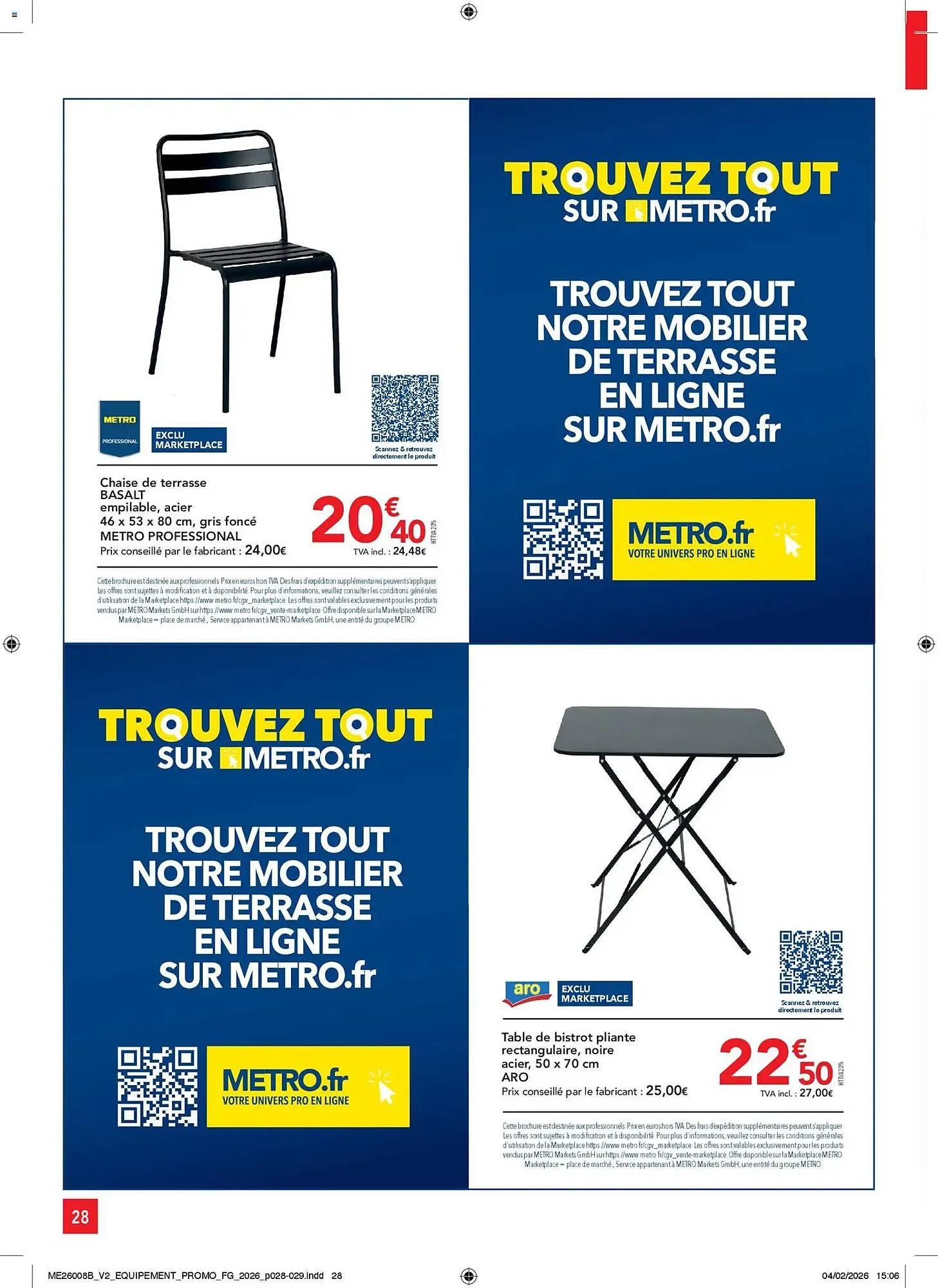 Catalogue METRO du 26 février au 25 mars 2026 - Catalogue page 28
