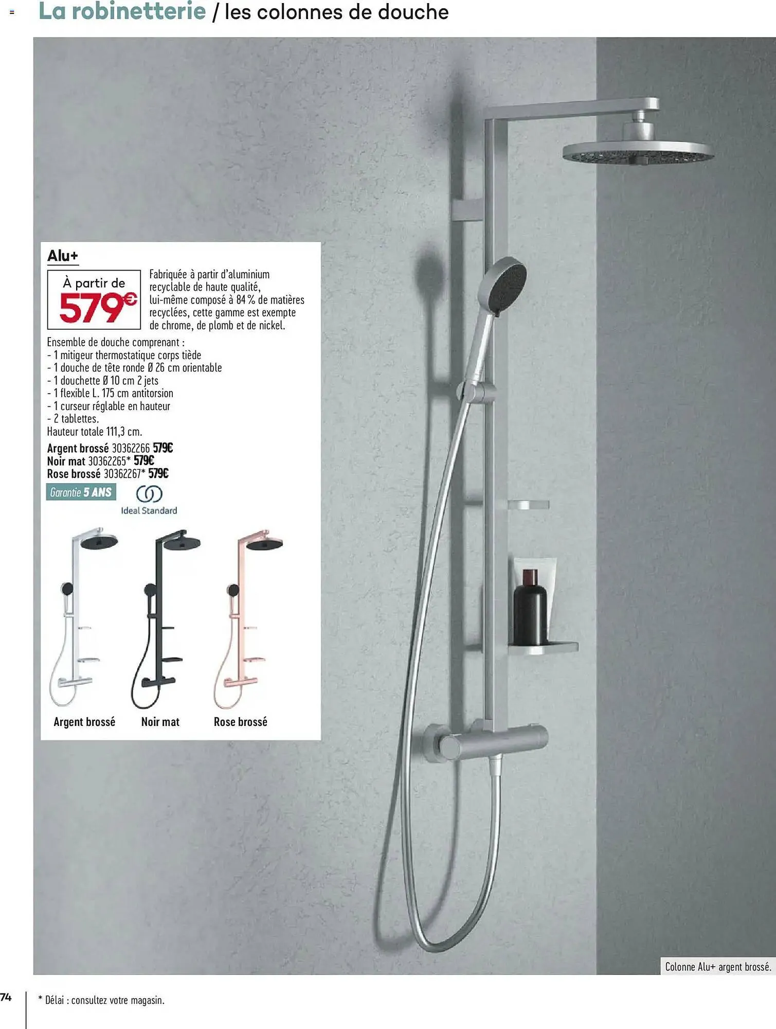 Catalogue Gedimat du 1 avril au 30 avril 2026 - Catalogue page 74