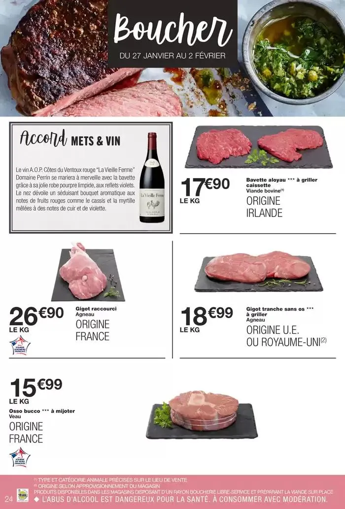 CATALOGUE PROMOTIONNEL du 20 janvier au 2 février 2025 - Catalogue page 24