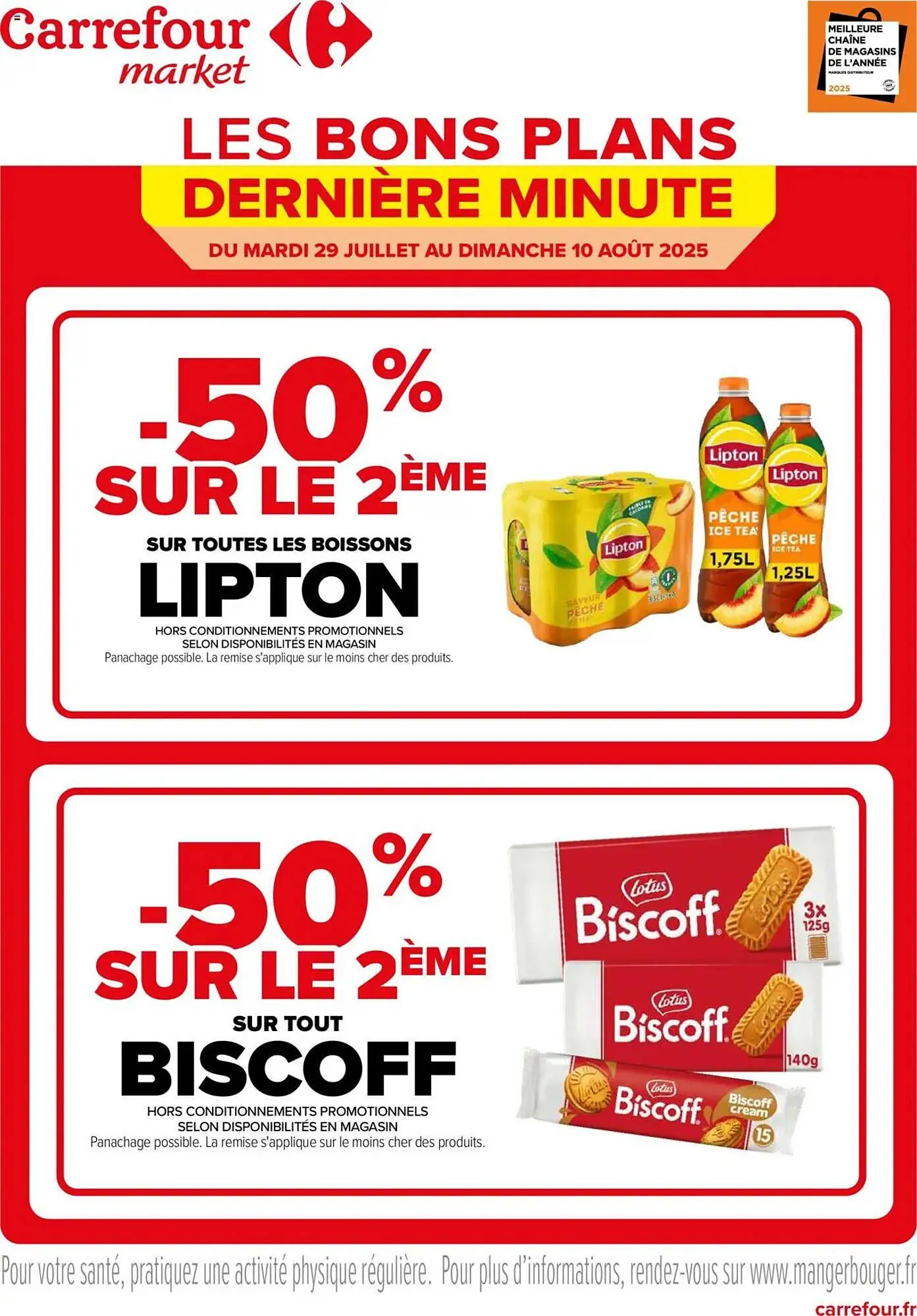 Catalogue Carrefour Market du 29 juillet au 10 août 2025 - Catalogue page 1