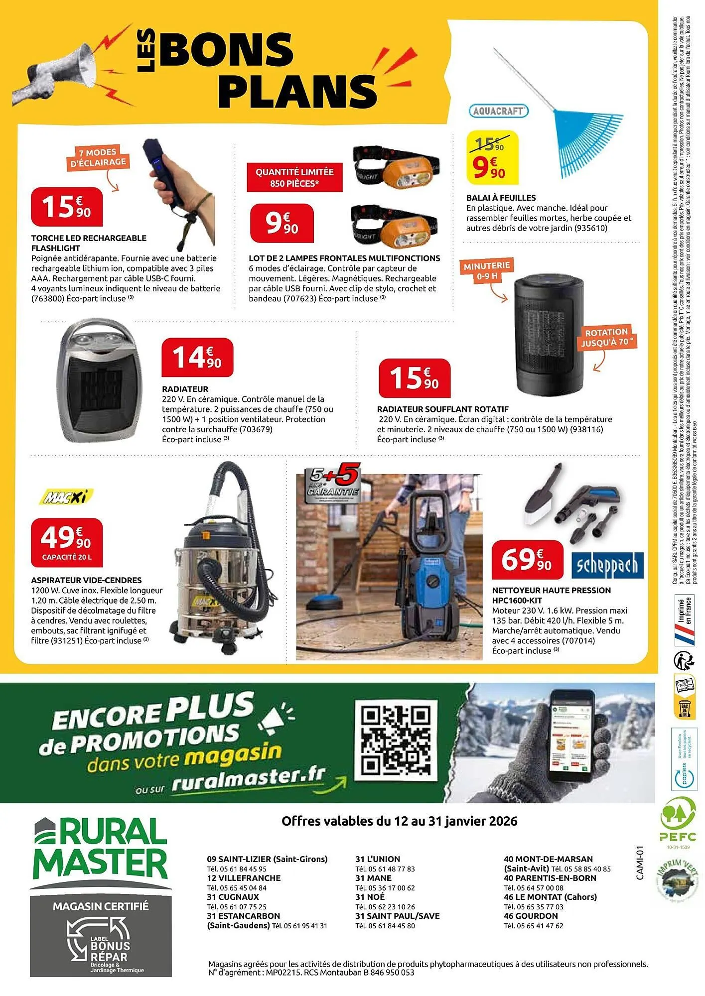 Catalogue Rural Master du 12 janvier au 31 janvier 2026 - Catalogue page 16