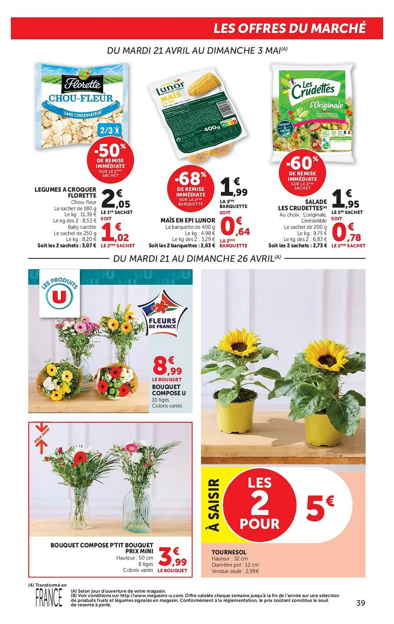 Catalogue Super U du 21 avril au 3 mai 2026 - Catalogue page 39