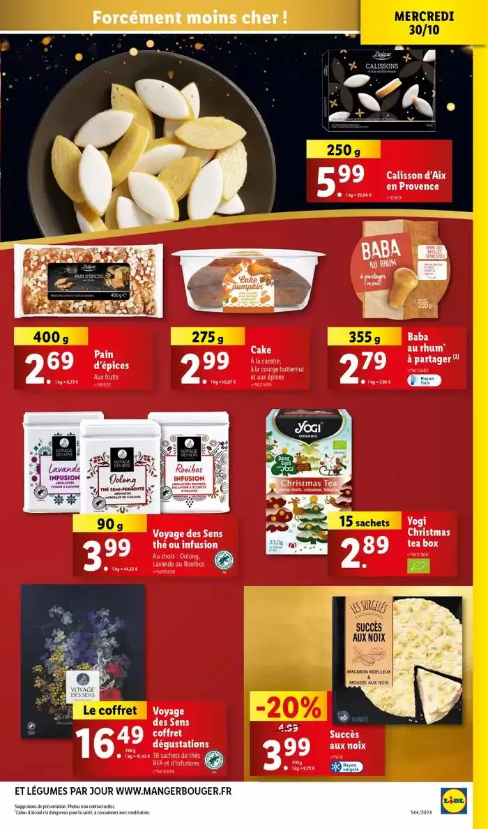 Bénéficiez de promotions sur une sélection de produits, incluant viande, fruit et fromage du 30 octobre au 5 novembre 2024 - Catalogue page 27