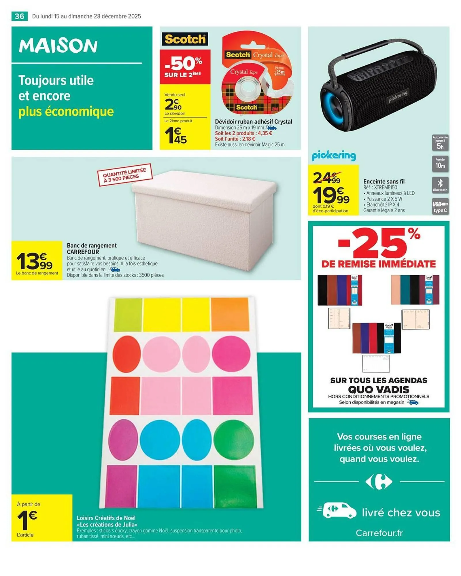 Catalogue Carrefour Market du 15 décembre au 28 décembre 2025 - Catalogue page 38