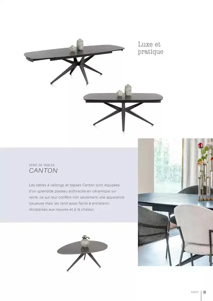 GUIDE D’INSPIRATION & D’ART DE VIVRE 2025 du 1 avril au 31 décembre 2025 - Catalogue page 39