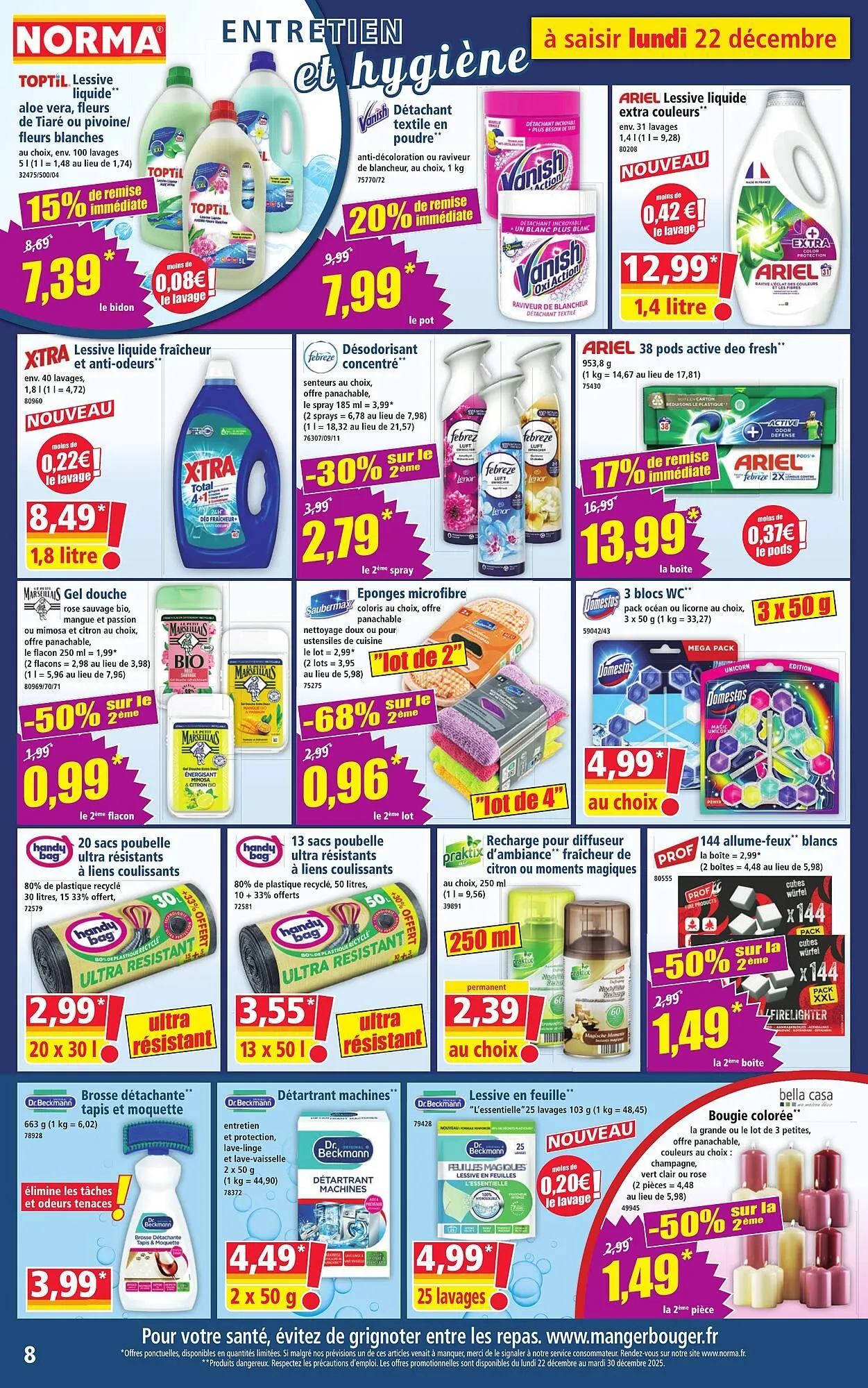 Catalogue Norma du 22 décembre au 28 décembre 2025 - Catalogue page 8