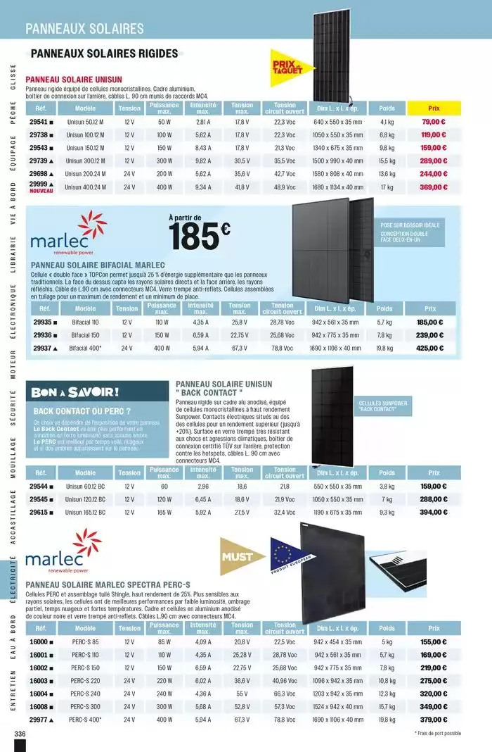 Navigue  du 24 février au 31 décembre 2025 - Catalogue page 336