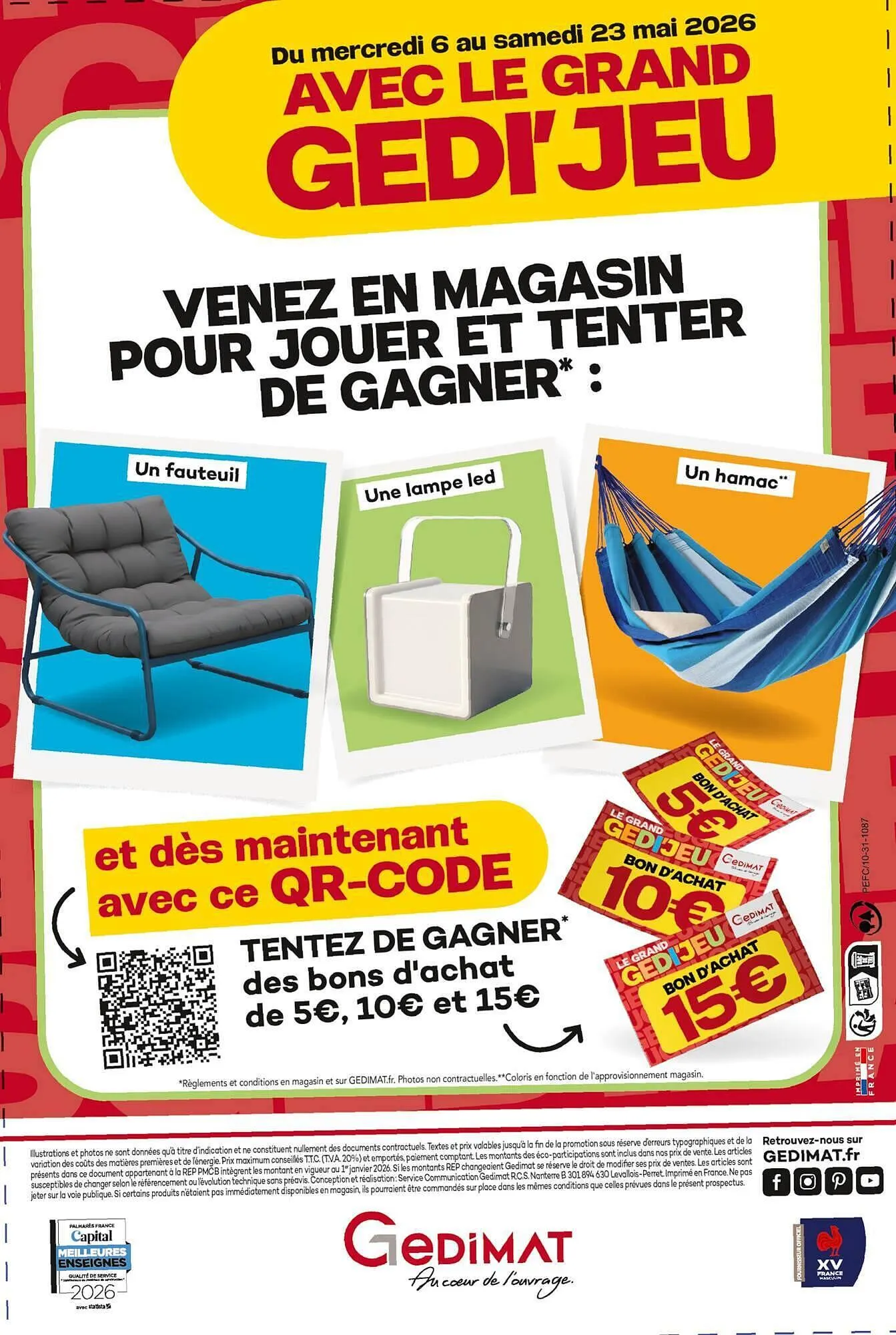 Catalogue Gedimat du 6 mai au 23 mai 2026 - Catalogue page 8