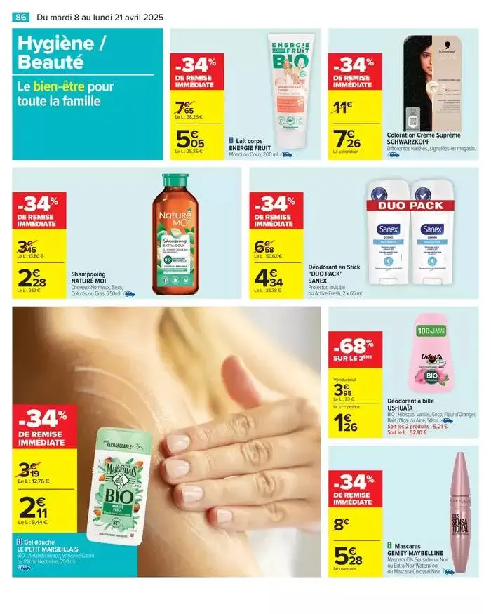 JOYEUSES PÂQUES & MEILLEURS PRIX du 8 avril au 21 avril 2025 - Catalogue page 88