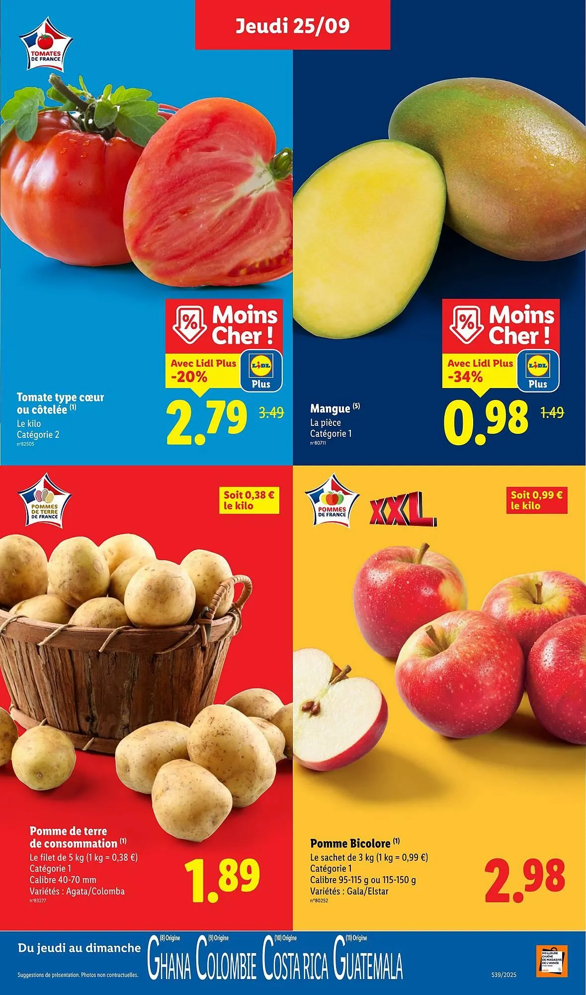 Catalogue Lidl du 25 septembre au 1 octobre 2025 - Catalogue page 3
