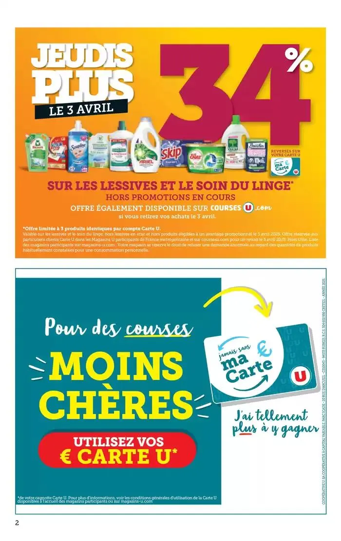 Catalogue U Express du 25 mars au 6 avril 2025 - Catalogue page 2