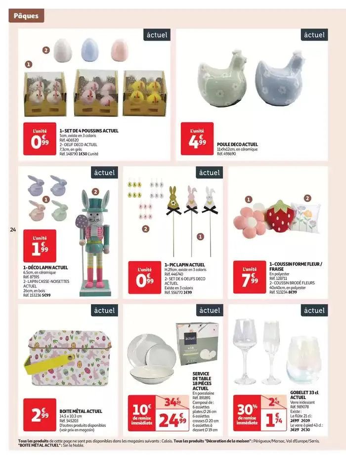 Des prix aussi bas, c'est le top du 8 avril au 21 avril 2025 - Catalogue page 25