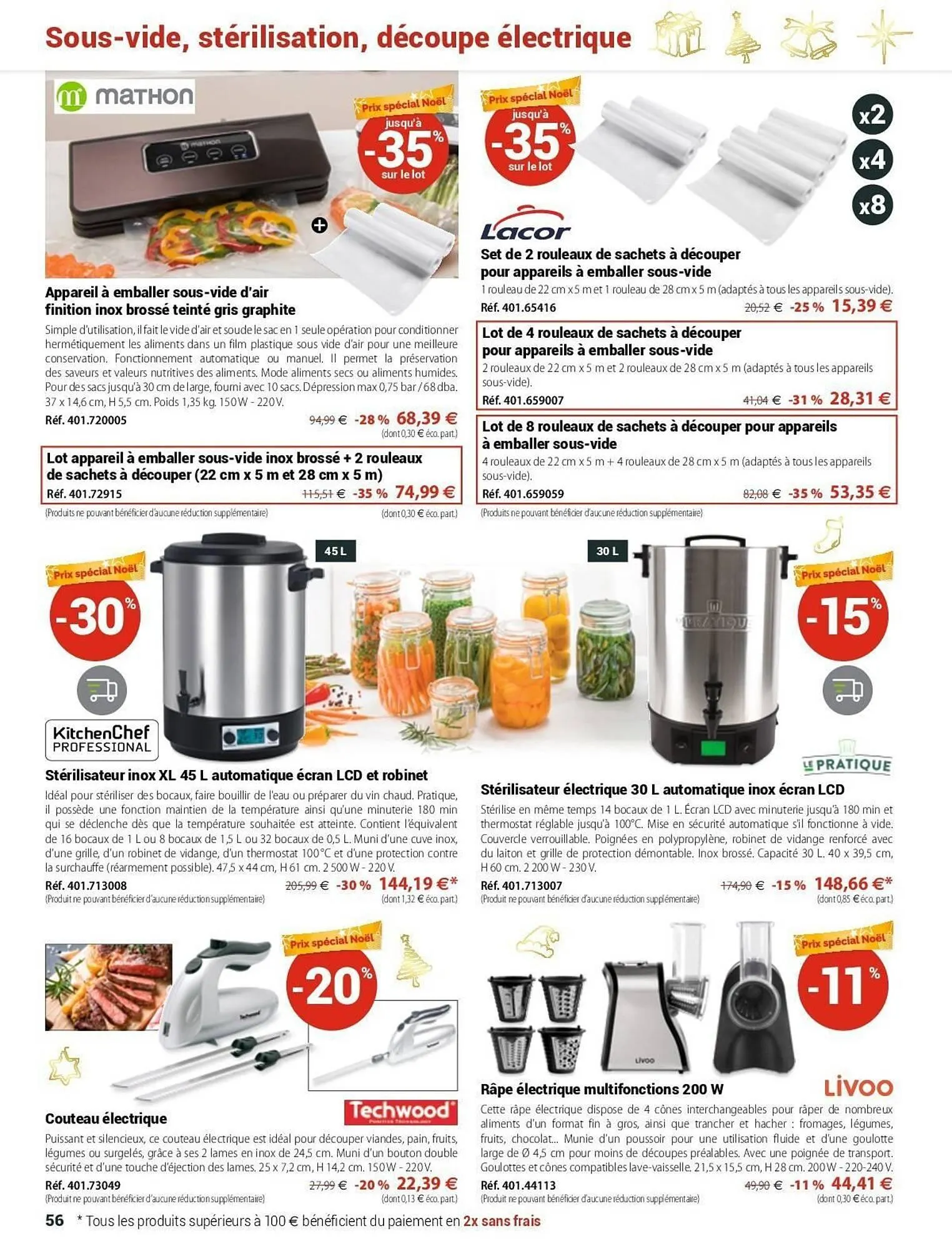 Catalogue Mathon du 28 octobre au 31 décembre 2025 - Catalogue page 56