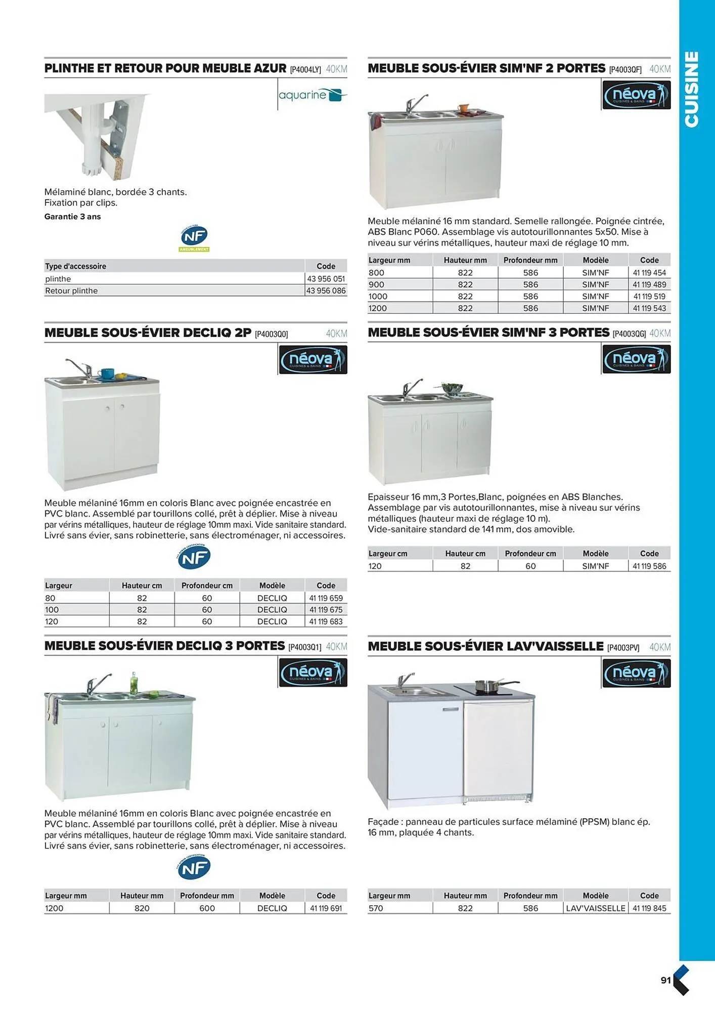 Catalogue Prolians du 2 octobre au 31 décembre 2025 - Catalogue page 91