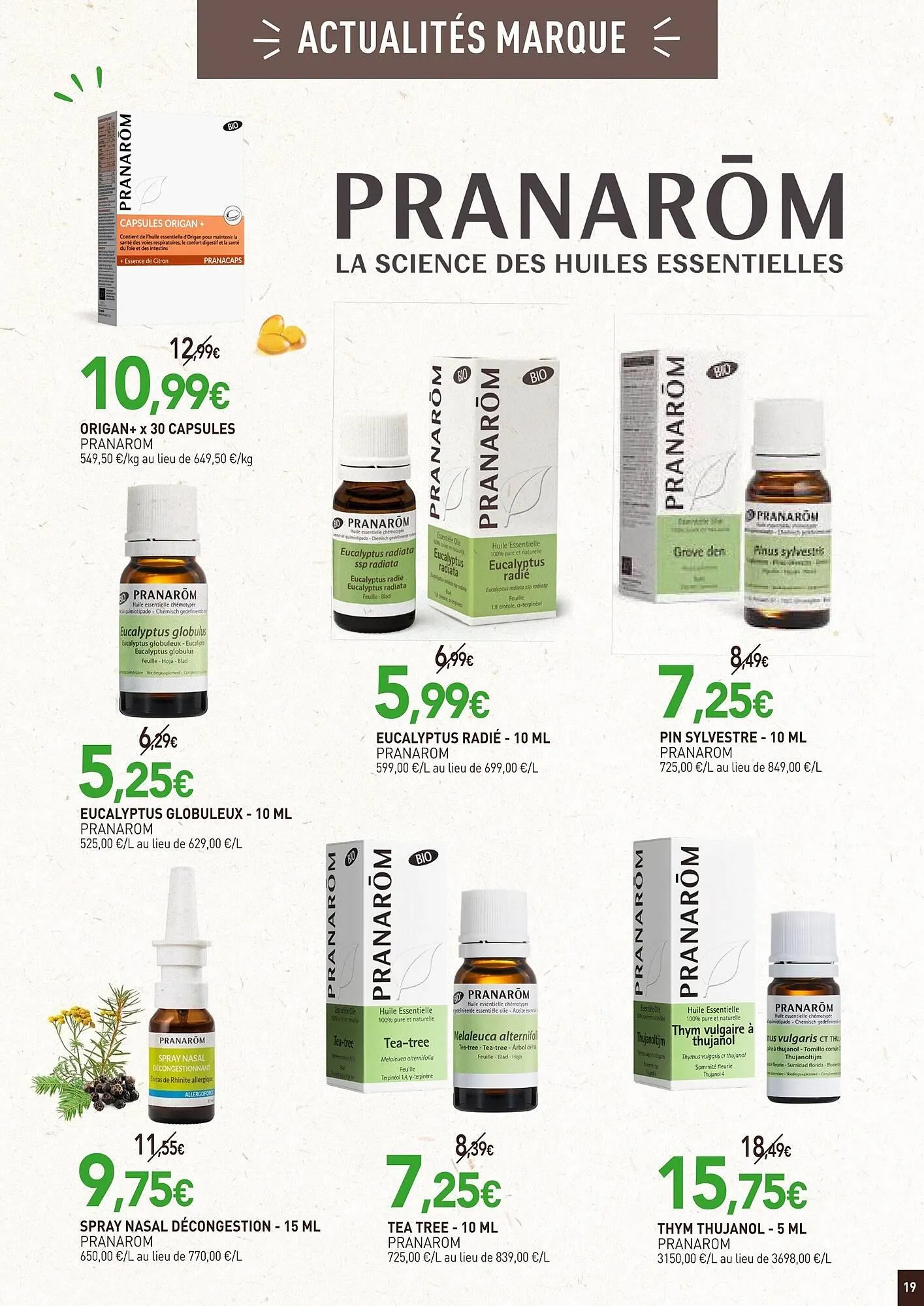 Catalogue naturéO du 7 janvier au 1 février 2026 - Catalogue page 19