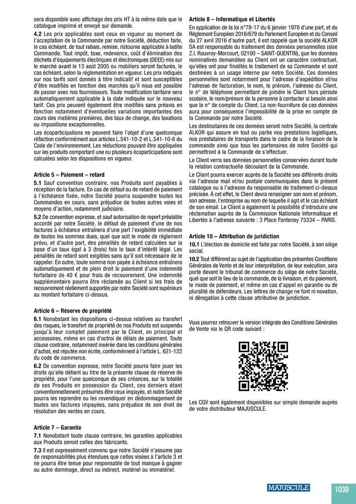 Education And Loisirs Majuscule 2025 du 5 mars au 31 décembre 2025 - Catalogue page 1059