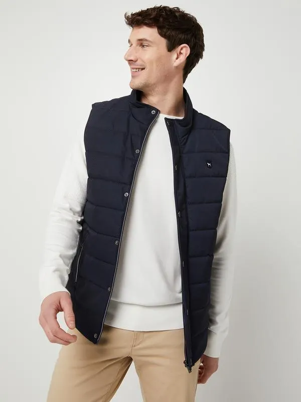 Doudoune Sans Manches - Bleu marine